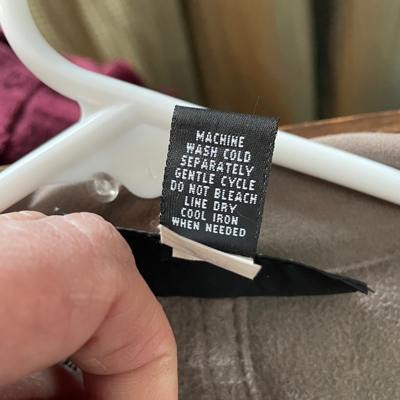 ALFANI Ultrasuede Drape Front Jacket - Picture 10 of 13